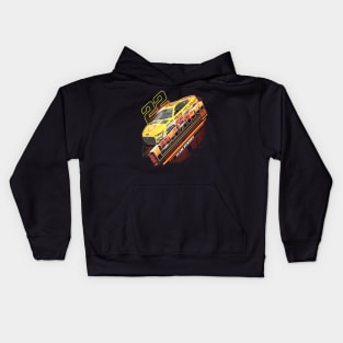 Joey Logano #22 Shell Pennzoil Kids Hoodie